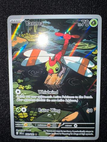 Pokemon Yanma beschikbaar voor biedingen