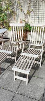 Loungestoelen Collection Bois de Luc, Tuin en Terras, Tuinsets en Loungesets, Ophalen, Gebruikt, Teakhout, Loungeset