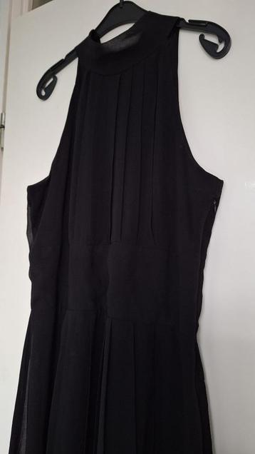 Zwarte soepelvallende halterjurk WE Maat M beschikbaar voor biedingen