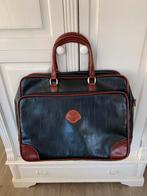 Luxe grote reistas van Giuliano Dorre’ zwart/bruin., 40 tot 60 cm, 30 cm of meer, Zwart, Ophalen of Verzenden