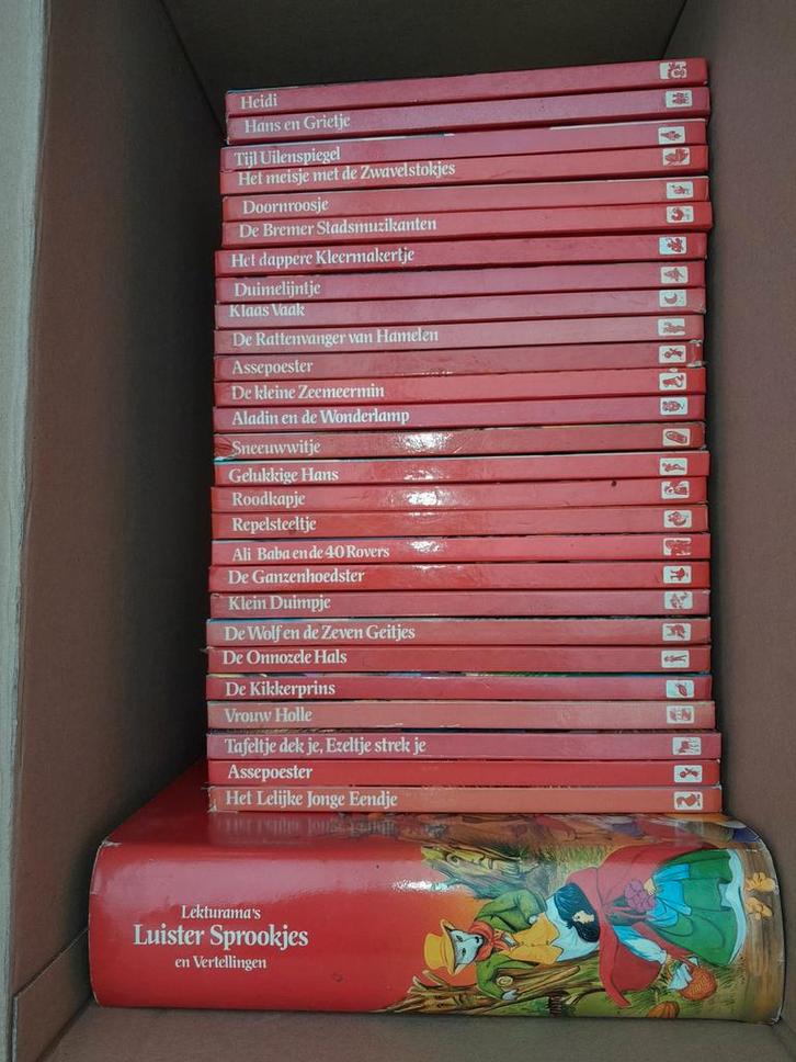 LEKTURAMA Luistersprookjes - 27 Cassettes, Boeken, Sprookjes en Fabels, Gelezen, Ophalen of Verzenden
