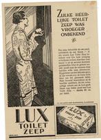 2x Zulke heerlijke Toilet zeep was vroeger onbekend LUX 1930, Verzenden, Zo goed als nieuw, Overige typen
