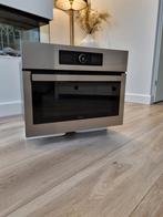 Hele nette Whirlpool 6 sence combi oven magnetron, Zo goed als nieuw, Oven met grill, Inbouw, Draaiplateau