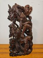 Indonesisch houtsnijwerk van Hanuman., Ophalen of Verzenden