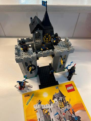 Lego 6074 Black Falcon’s Fotress Castle 1986 beschikbaar voor biedingen