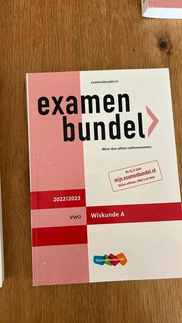 vwo Wiskunde A 2022/2023 beschikbaar voor biedingen