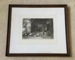 Gravure stal tafereel van David Teniers II (de Jonge)gesign, Antiek en Kunst, Verzenden