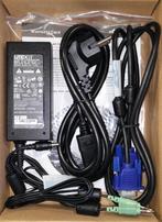 AG Neovo Monitor kit 12V 3.33A Adapter VGA kabel 3.5mm jack, Ophalen of Verzenden, Nieuw