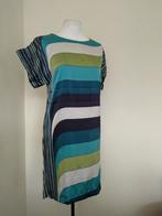 Design Talking French 100% zijden jurk strepen 38-40, Kleding | Dames, Jurken, Ophalen of Verzenden, Zo goed als nieuw, Maat 38/40 (M)