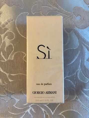Sì Giorgio Armani 100 ml (nog geseald) beschikbaar voor biedingen