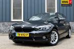 BMW 1-serie 118i Sport-Line Rijklaarprijs-Garantie Navigatie, Gebruikt, Zwart, Origineel Nederlands, Bedrijf