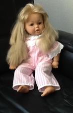 Mooie blonde LISSIFASHION pop, bruine ogen, 53cm, Ophalen, Zo goed als nieuw, Overige typen