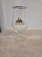 2 bierglazen Caulier te koop, Verzamelen, Biermerken, Ophalen, Zo goed als nieuw, Glas of Glazen, Overige merken