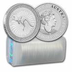 25 stuks Zilveren Kangaroo munt 1 troy ounce, Ophalen of Verzenden, Zilver