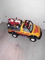 Auto met quad, Kinderen en Baby's, Speelgoed | Playmobil, Complete set, Zo goed als nieuw, Ophalen