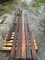 Red cedar planken en Zweeds rabat, Doe-het-zelf en Verbouw, Hout en Planken, Plank, Gebruikt, Ophalen of Verzenden, Minder dan 25 mm