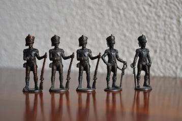 Vintage Miniatuur Ferrero Franse Soldaten Bronze 4 cm beschikbaar voor biedingen