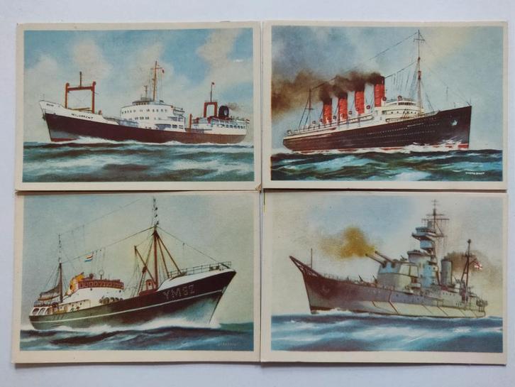 N69 Schepen Rook Captain Grant Virginia Cigarettes, Verzamelen, Rookartikelen, Aanstekers en Luciferdoosjes, Gebruikt, Sigarenbandjes