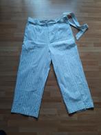 Witte katoenen broek L, Ophalen of Verzenden, Zo goed als nieuw, Wit