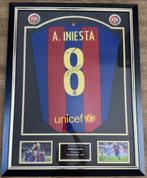 Andrès Iniesta | FC Barcelona shirt gesigneerd | Ingelijst, Verzamelen, Sportartikelen en Voetbal, Verzenden, Nieuw, Buitenlandse clubs