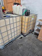 1000 liter vaten, Tuin en Terras, Regentonnen, 150 liter of meer, Ophalen, Gebruikt, Kunststof