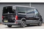 Volkswagen Crafter L3H2 2.0Tdi 177Pk Aut. | Dubbele Cabine |, Auto's, Bestelauto's, 4 cilinders, Volkswagen, 3000 kg, Zwart