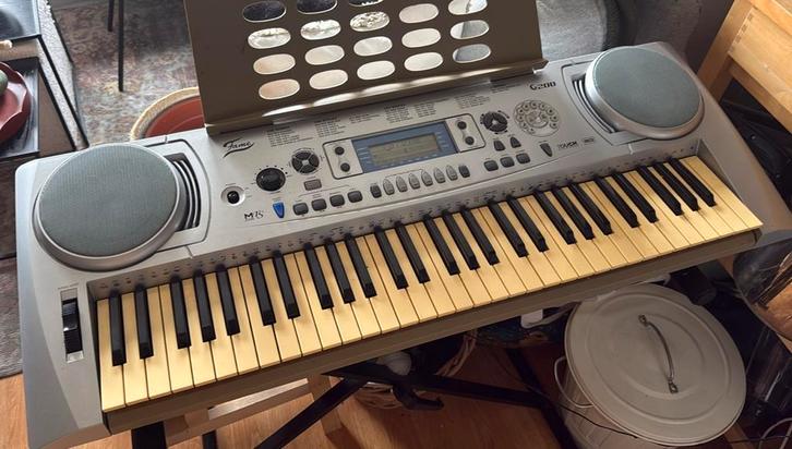 Fame G200 Keyboard met standaard, Muziek en Instrumenten, Keyboards, Zo goed als nieuw, 61 toetsen, Overige merken, Ophalen