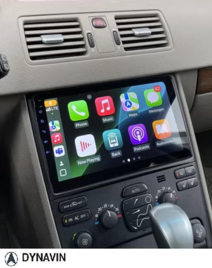 Volvo xc90 autoradio navigatie carkit android 14 carplay usb, Auto diversen, Autoradio's, Ophalen of Verzenden