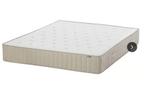 IKEA Boxspring Bed + Mattress 160x200 – 2 years old, Ophalen, Wit, Zo goed als nieuw, Twijfelaar