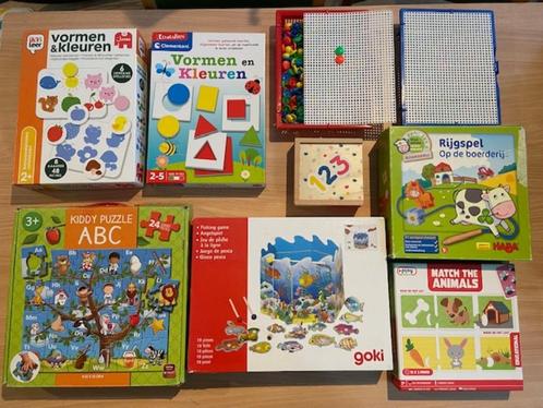 Educatief speelmaterialen 2-6 jarigen, Kinderen en Baby's, Speelgoed | Educatief en Creatief, Gebruikt, Puzzelen, Rekenen, Ontdekken