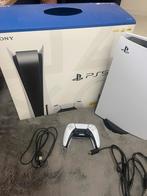 Playstation 5 Disk 1TB met doos en controller, Spelcomputers en Games, Spelcomputers | Sony PlayStation 5, Ophalen, Zo goed als nieuw