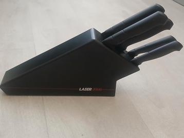 SPLINTERNIEUWE LUXE MESSENSET RICHARDSON SHEFIELD LASER beschikbaar voor biedingen