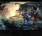 League of Legends mayflies studio yasuo statue 1/4 scale, Ophalen of Verzenden, Zo goed als nieuw, Fantasy