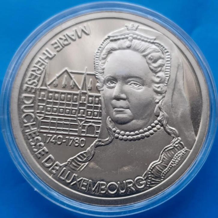 Luxemburg, Lëtzebuerg - 5 Ecu 1994 Proof, Postzegels en Munten, Penningen en Medailles, Overige materialen, Nederland, Verzenden