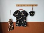 CarlijnQ walvis shirt zwart maat 122 128, Ophalen of Verzenden, CarlijnQ, Jongen of Meisje, Shirt of Longsleeve