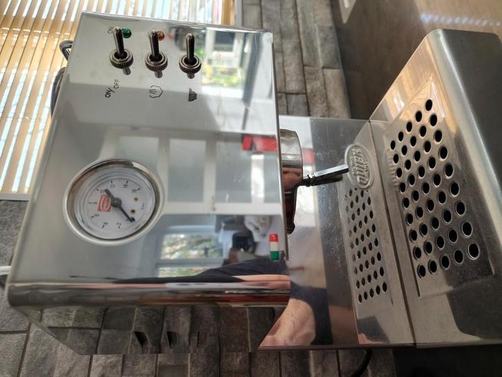 Quickmill 3000 RVS in goede staat, Witgoed en Apparatuur, Koffiezetapparaten, Zo goed als nieuw, Espresso apparaat, Ophalen