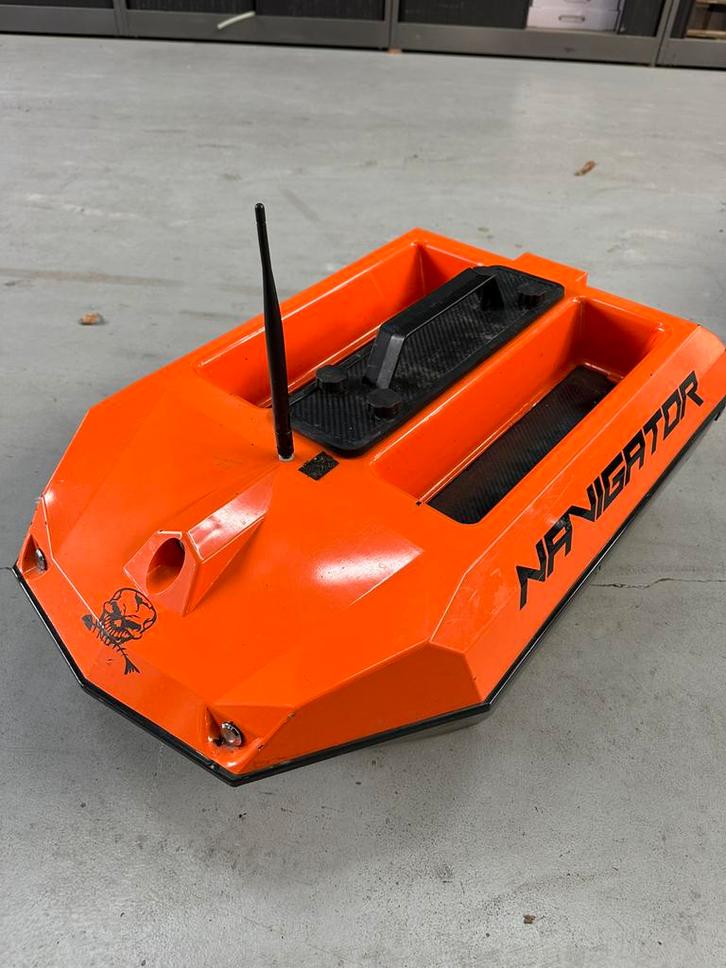 Navigator Voerboot met toslon740 gps, Watersport en Boten, Hengelsport | Karpervissen, Gebruikt, Complete set, Ophalen