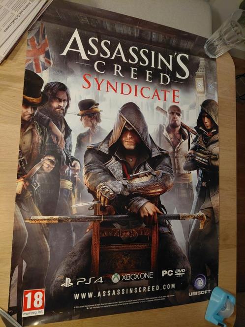 Assassin's Creed Syndicate - Poster, Verzamelen, Posters, Zo goed als nieuw, Rechthoekig Staand, Ophalen of Verzenden