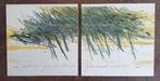 2 Exlibris / Ex libris M. Baeyens, bomen, Antiek en Kunst, Verzenden