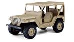 RC Jeep U.S. militaire terreinwagen 1:14 4WD RTR, Dessert Sa, Hobby en Vrije tijd, Modelbouw | Radiografisch | Auto's, Nieuw, Auto offroad