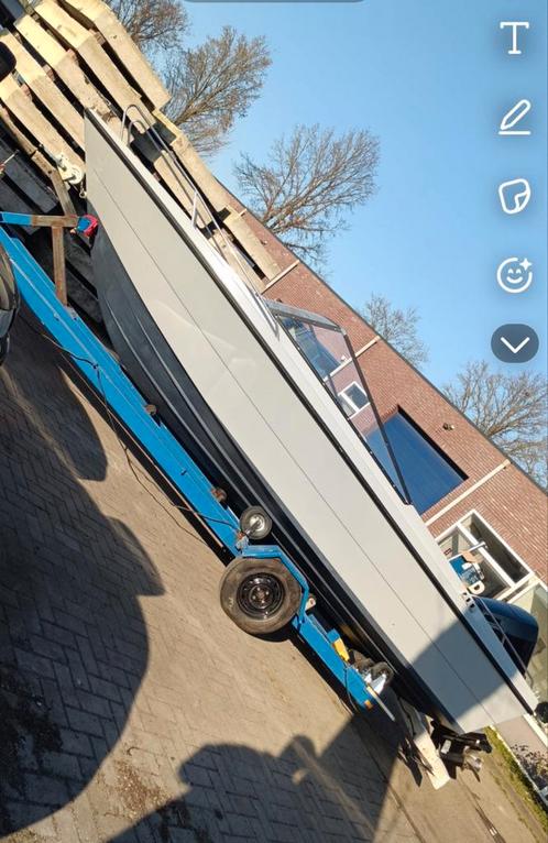 Speedboot met 200 V6 Johnson, Hobby en Vrije tijd, Overige Hobby en Vrije tijd, Gebruikt, Ophalen