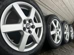Set 16 inch Opel Astra J Astra K 5x105 velgen banden, Gebruikt, -, Banden en Velgen, -