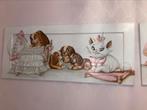 Disney marie & lady wandpanelen beschildert schilderij, Ophalen of Verzenden, Wanddecoratie, Zo goed als nieuw