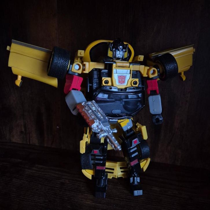 Transformers Alternators Sunstreaker, Verzamelen, Transformers, Zo goed als nieuw, Overige generaties, Autobots, Ophalen of Verzenden