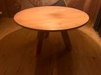 Woood eetkamer tafel, Huis en Inrichting, Ophalen, 100 tot 150 cm, Rond, Zo goed als nieuw