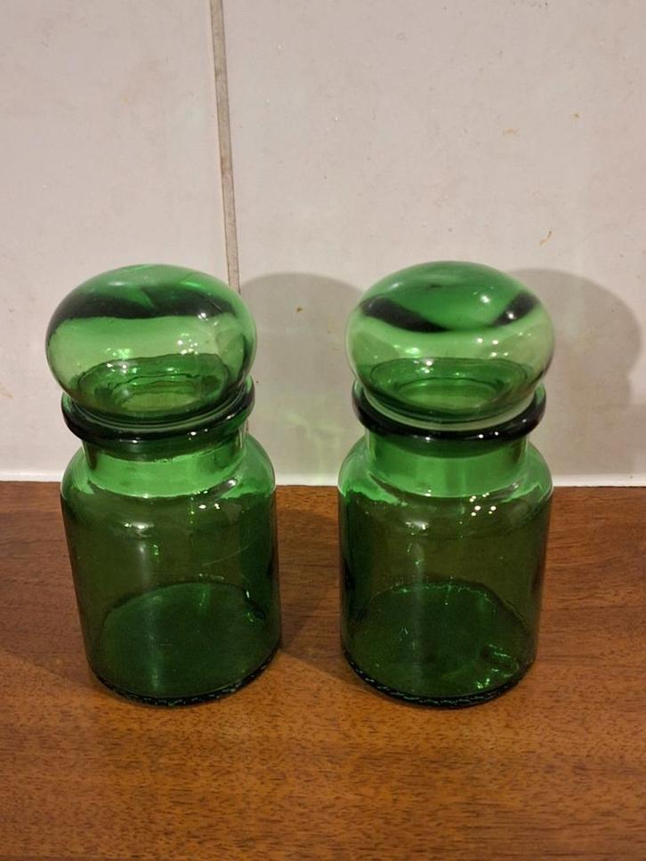 Kleine Belgische apothekerspotjes, Antiek en Kunst, Curiosa en Brocante, Ophalen