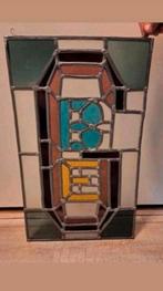 Glas in lood raam, Ophalen of Verzenden, Gebruikt