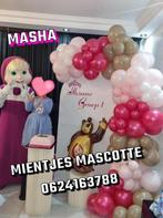 Masha mascotte te huur, Ophalen of Verzenden, Zo goed als nieuw, Verjaardag