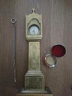 Antiek Klok / Zakhorloge Zie Foto's Loopt keurig op tijd!!, Ophalen of Verzenden