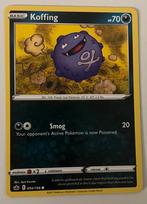 Koffing pokemon kaart, Ophalen of Verzenden, Nieuw, Losse kaart